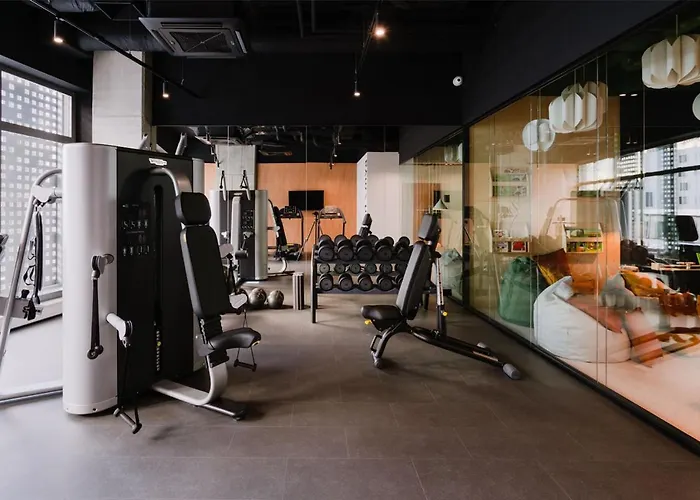 15 Pietro Sokolska 30 Towers Apartments - New - Lux - Parking - Sauna - Gym- And The Best View In Katowice